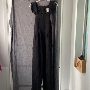 dolan anthropologie flutter sleeve jumpsuit